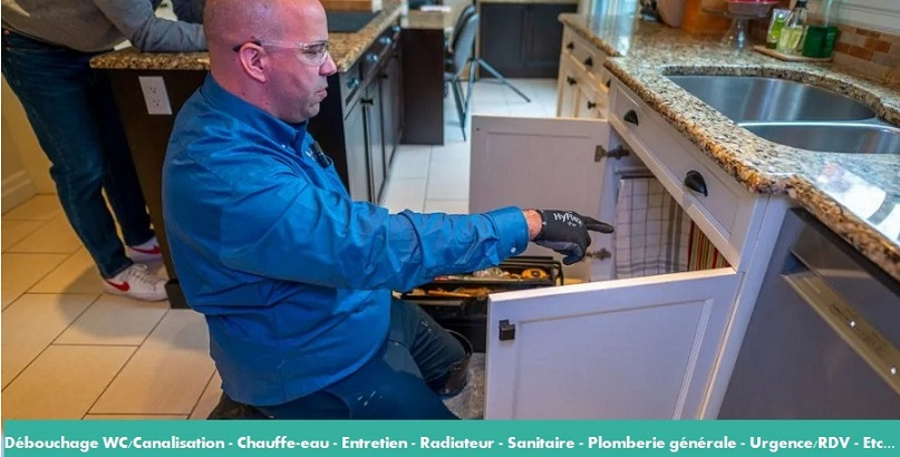 installation robinet qui coule